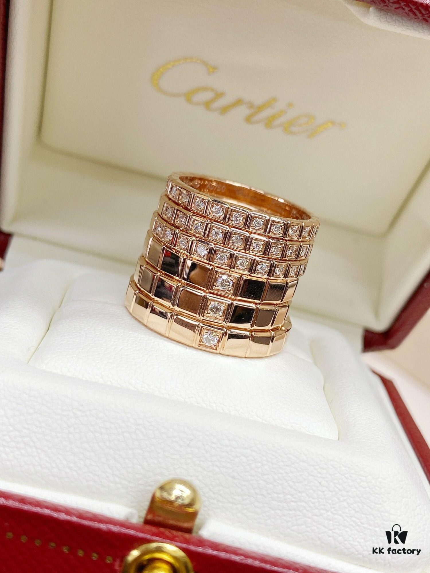 New Arrival ♥️ Chopard Happy Diamonds Square Candy Ring 💍