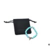 Chrome Hearts Turquoise Bracelet with Crossflower Detail