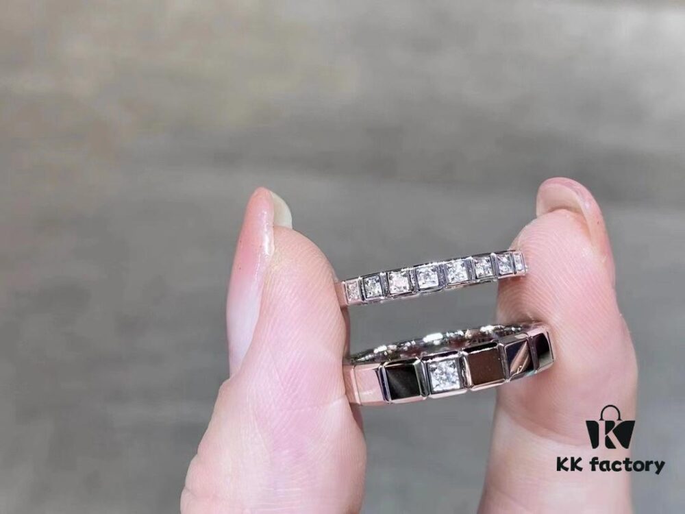 Chopard Ice Cube Couple Rings🧊