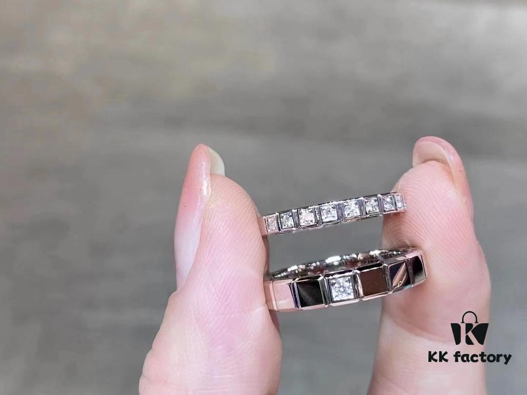 Chopard Ice Cube Couple Rings🧊