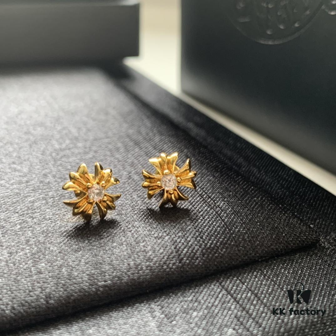 Must-Have Cross Stud Earrings for Fashion-Forward Individuals, Four Styles Available