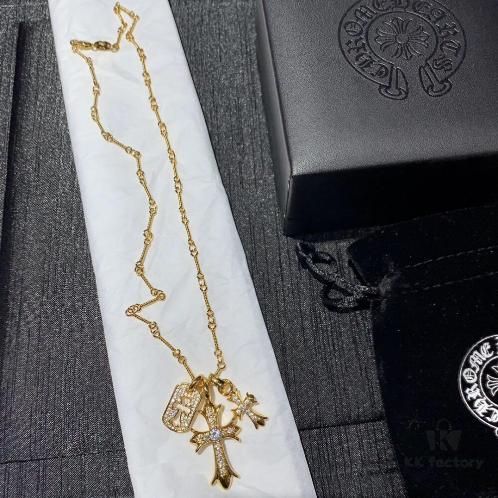 Must-Have Cross Necklace for Chrome Hearts Fans