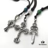 Chrome Hearts DLX Rope Braid Necklace