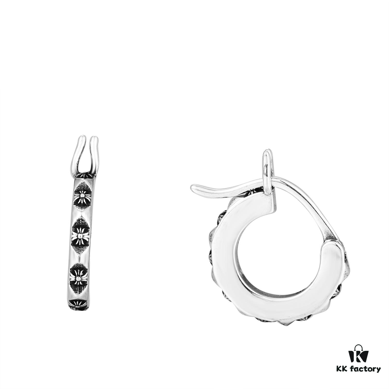 Chrome Hearts 💛 Cross Earrings