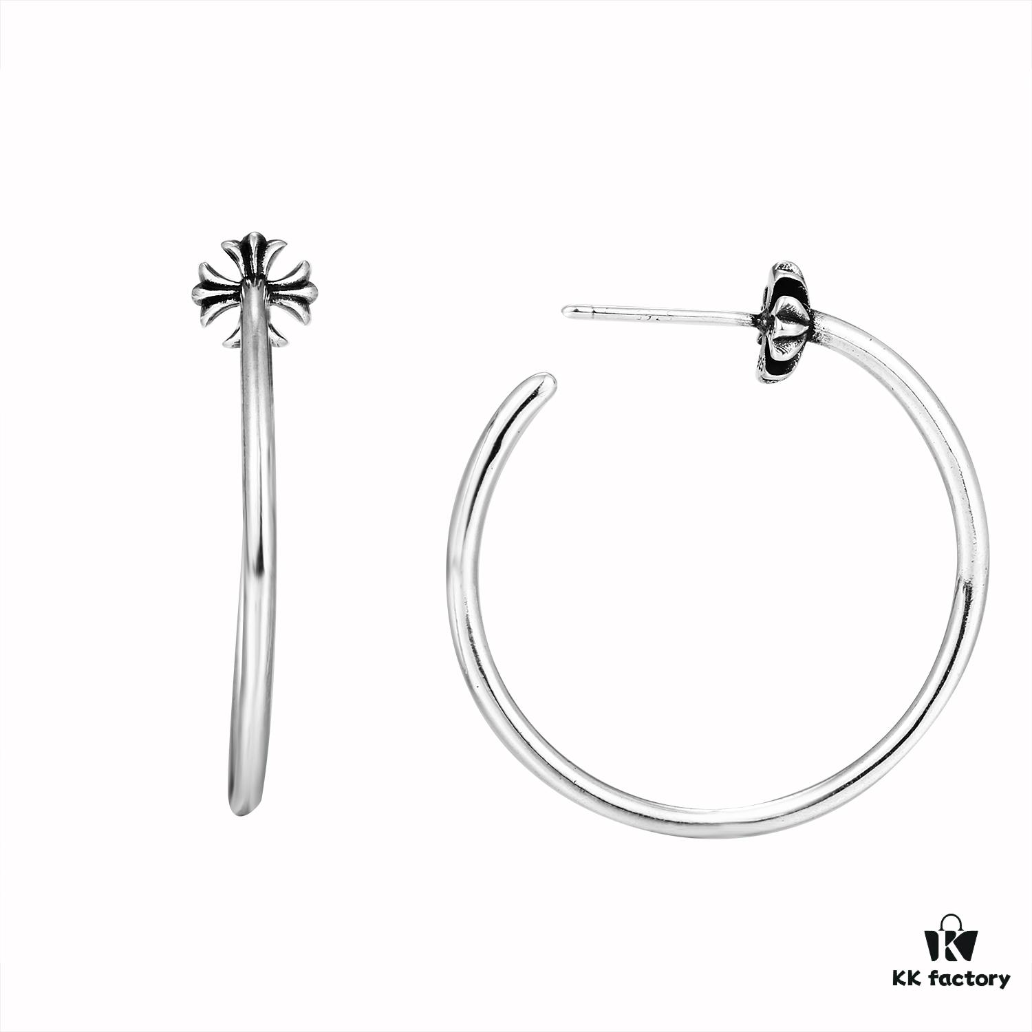 Chrome Hearts 💛 Cross Earrings