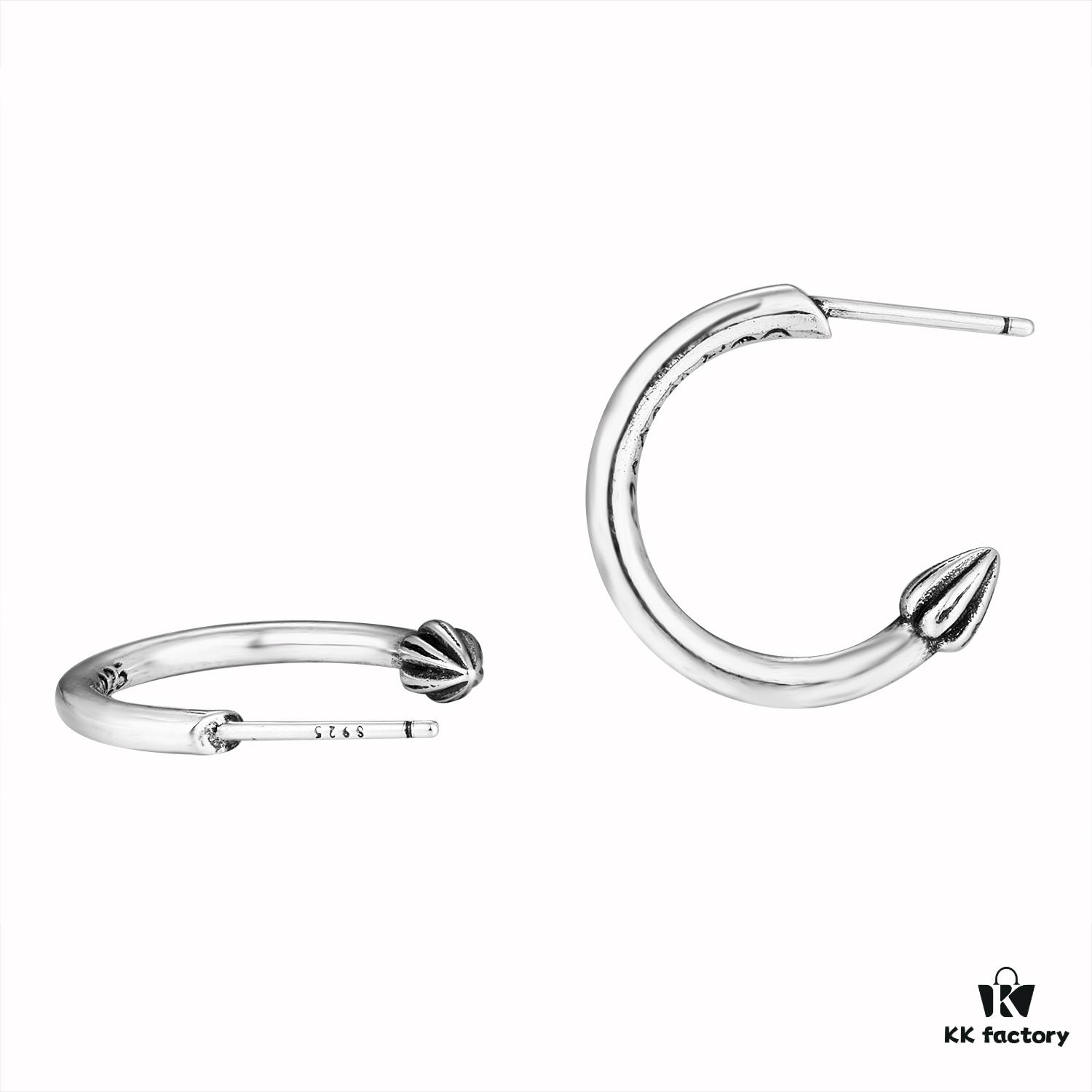 Chrome Hearts 💛 Cross Earrings