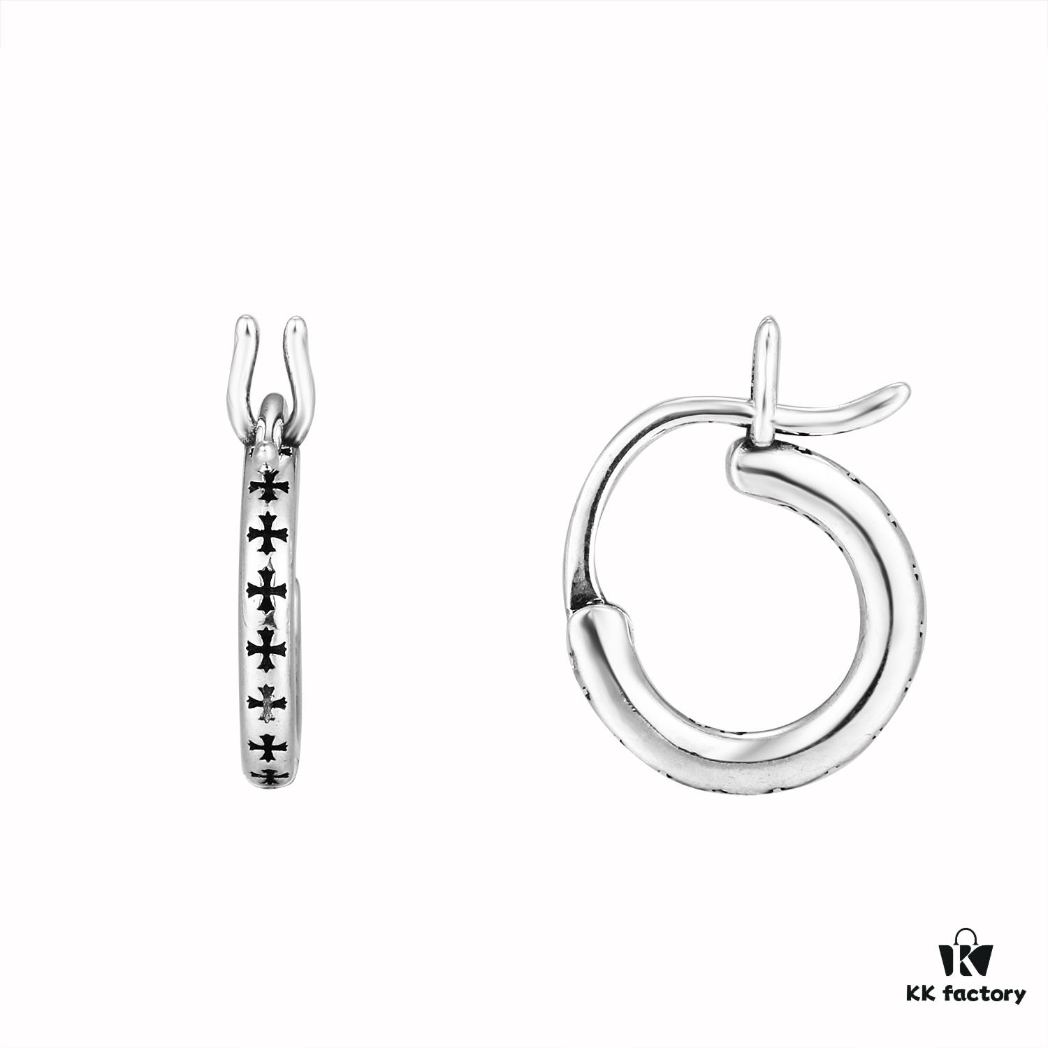 Chrome Hearts 💛 Cross Earrings