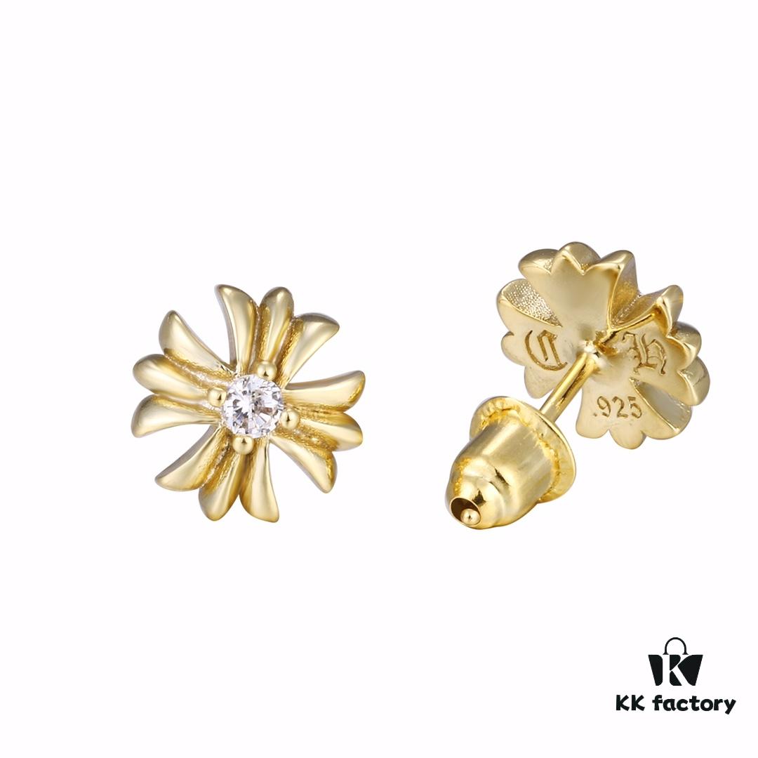 Chrome Hearts Ear Studs