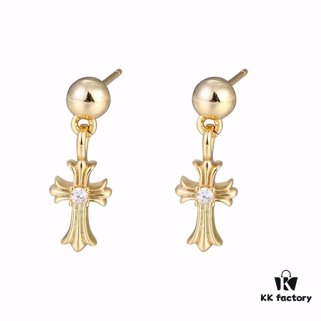 Chrome Hearts Ear Studs