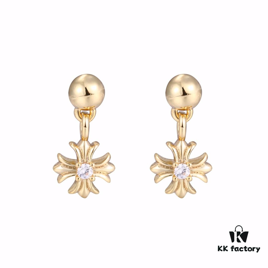 Chrome Hearts Ear Studs