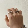 Chrome Hearts 6mm Double Sword Ring