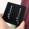 Chrome Hearts JoJo Three-Tassel Stud Earrings! Classic Style! Versatile and Flattering! Made of S925 Sterling Silver! Original Quality!