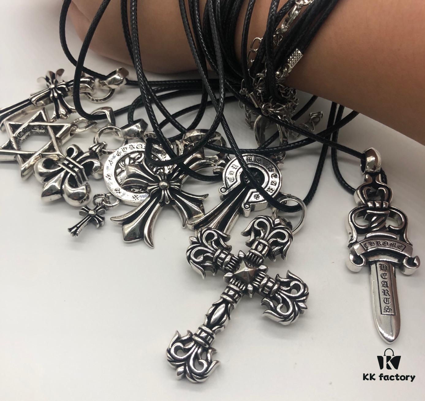 Chrome Hearts Leather Cord Chain