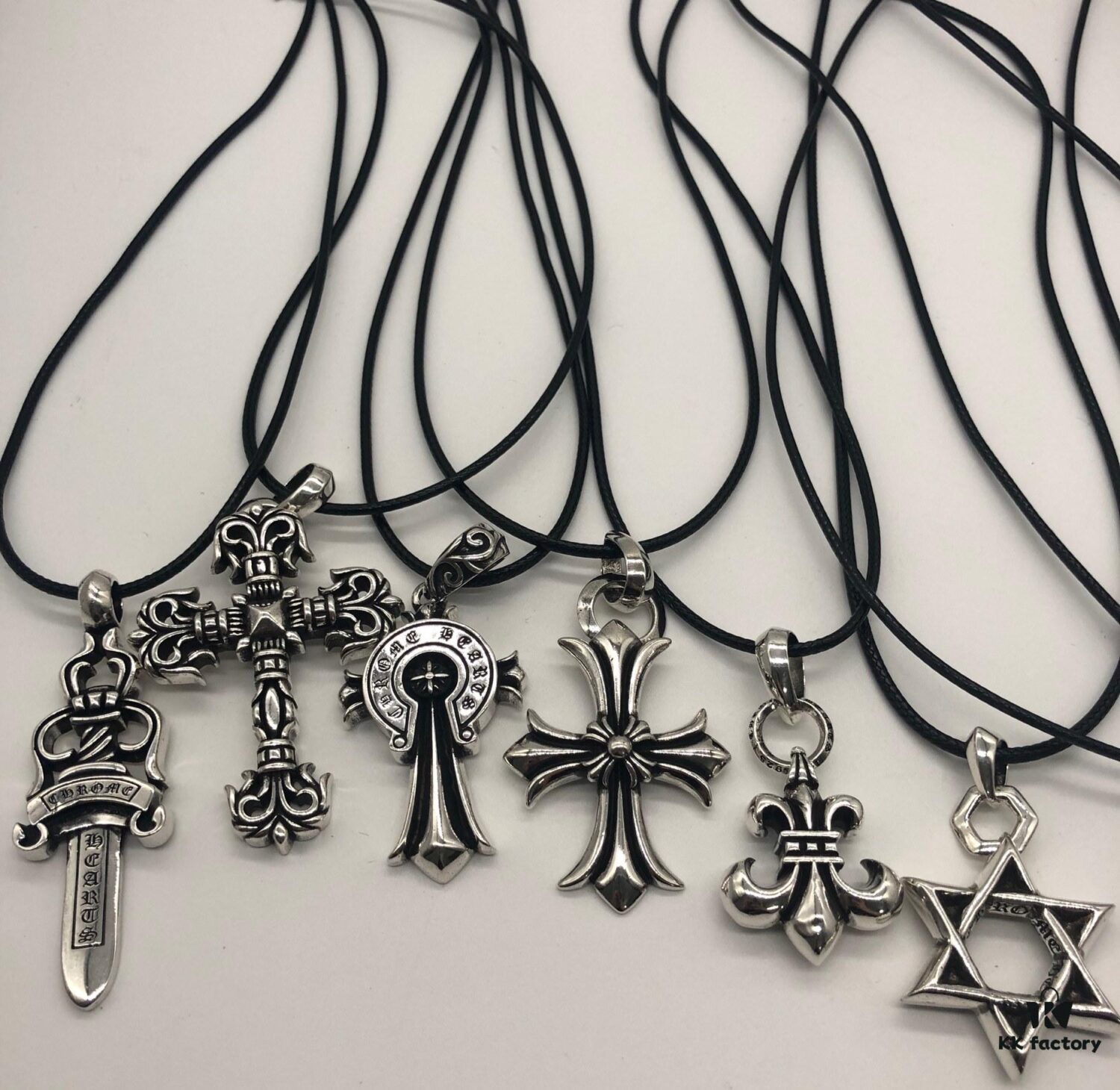 Chrome Hearts Leather Cord Chain