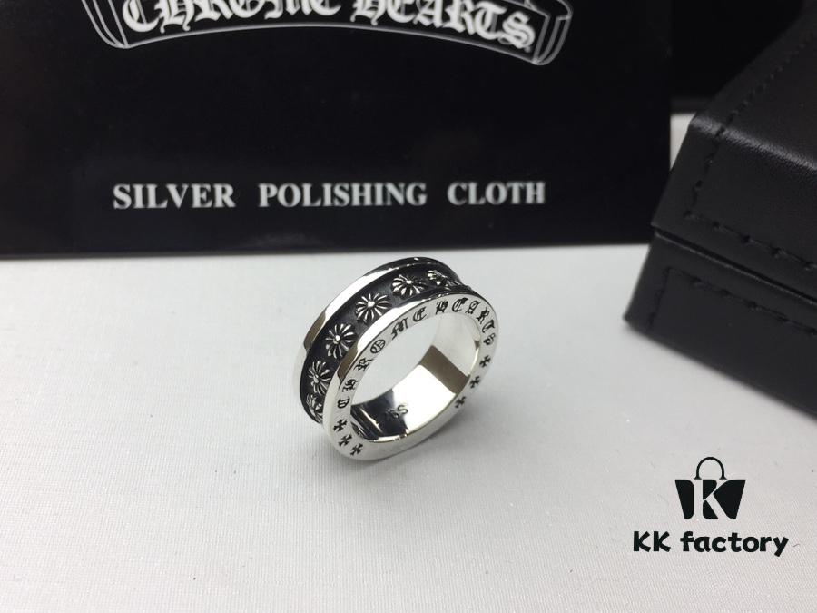 Chrome Hearts Mini Cross Ring 😍😍😍 Gothic Design Style Blending Rock Punk, Street Hip-Hop and Subtle Luxury Vibes 🙈🌟 Cool and Stylish 💯 New Arrival ✨ Vintage 3D Cross Pattern Absolutely Eye-Catching ✨ Unisex Jewelry for Men and Women #6789 #5369120