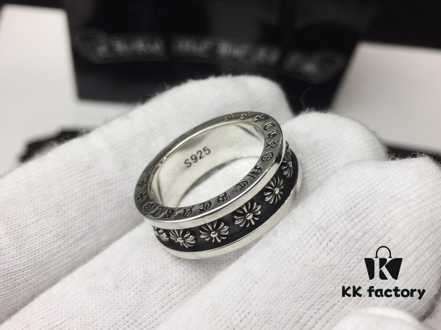 Chrome Hearts Mini Cross Ring 😍😍😍 Gothic Design Style Blending Rock Punk, Street Hip-Hop and Subtle Luxury Vibes 🙈🌟 Cool and Stylish 💯 New Arrival ✨ Vintage 3D Cross Pattern Absolutely Eye-Catching ✨ Unisex Jewelry for Men and Women #6789 #5369120