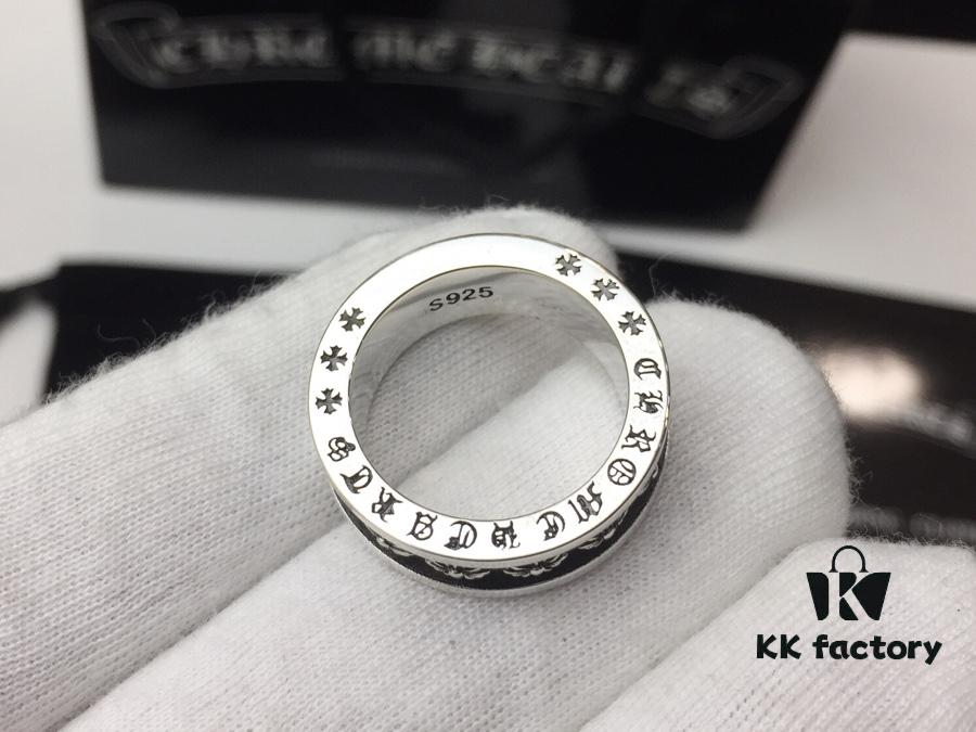 Chrome Hearts Mini Cross Ring 😍😍😍 Gothic Design Style Blending Rock Punk, Street Hip-Hop and Subtle Luxury Vibes 🙈🌟 Cool and Stylish 💯 New Arrival ✨ Vintage 3D Cross Pattern Absolutely Eye-Catching ✨ Unisex Jewelry for Men and Women #6789 #5369120