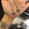 Chrome Hearts Foti Small Power Skull Necklace