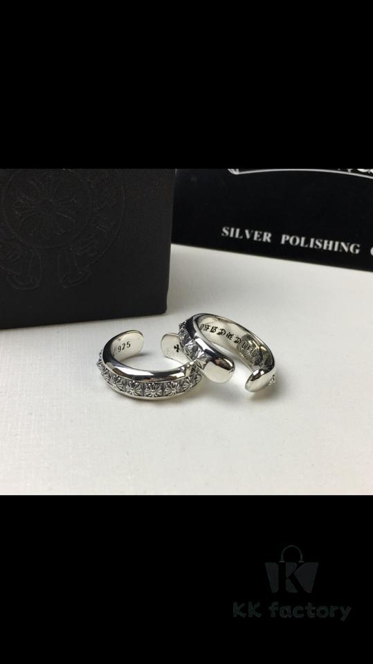 Chrome Hearts Open Star Ring – Gothic-Inspired Rock Punk Design with Streetwear Hip-Hop Flair, Unisex Style