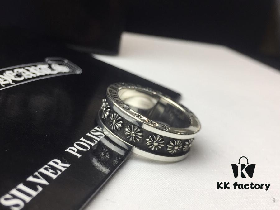 Chrome Hearts Mini Cross Ring 😍😍😍 Gothic Design Style Blending Rock Punk, Street Hip-Hop and Subtle Luxury Vibes 🙈🌟 Cool and Stylish 💯 New Arrival ✨ Vintage 3D Cross Pattern Absolutely Eye-Catching ✨ Unisex Jewelry for Men and Women #6789 #5369120