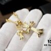 Chrome Hearts Cross Pendant Necklace – Heavyweight High-End Custom Design, Silver, Rose Gold, and Gold Finish