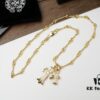Chrome Hearts Cross Pendant Necklace – Heavyweight High-End Custom Design, Silver, Rose Gold, and Gold Finish