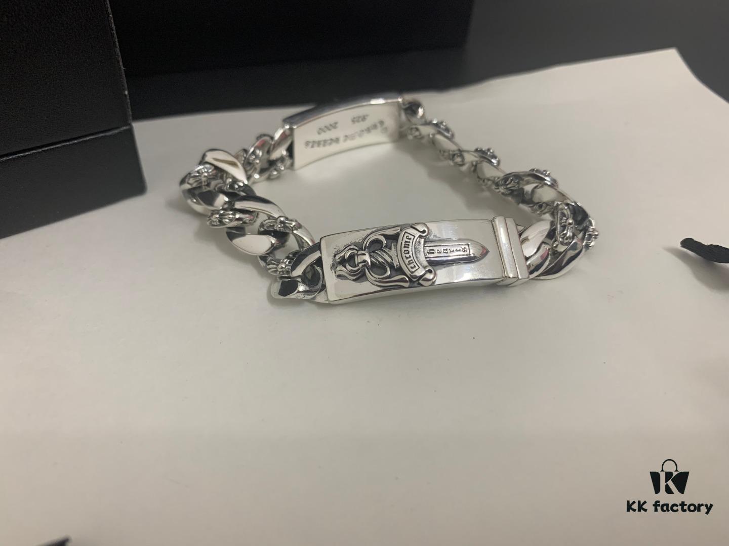 Chrome Hearts Cross Sword Thick Bracelet