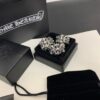 Chrome Hearts Cross Bloom Heavyweight Open Ring in Large, Medium, and Small Sizes