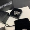 Chrome Hearts Cross Bloom Heavyweight Open Ring in Large, Medium, and Small Sizes