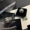 Chrome Hearts Cross Bloom Heavyweight Open Ring in Large, Medium, and Small Sizes