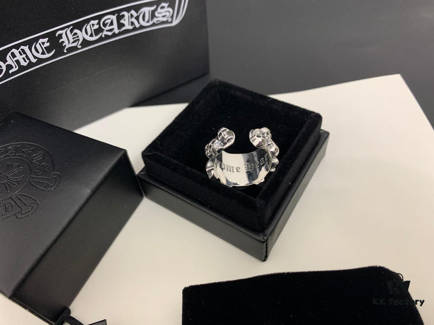 Chrome Hearts Skull Open Ring