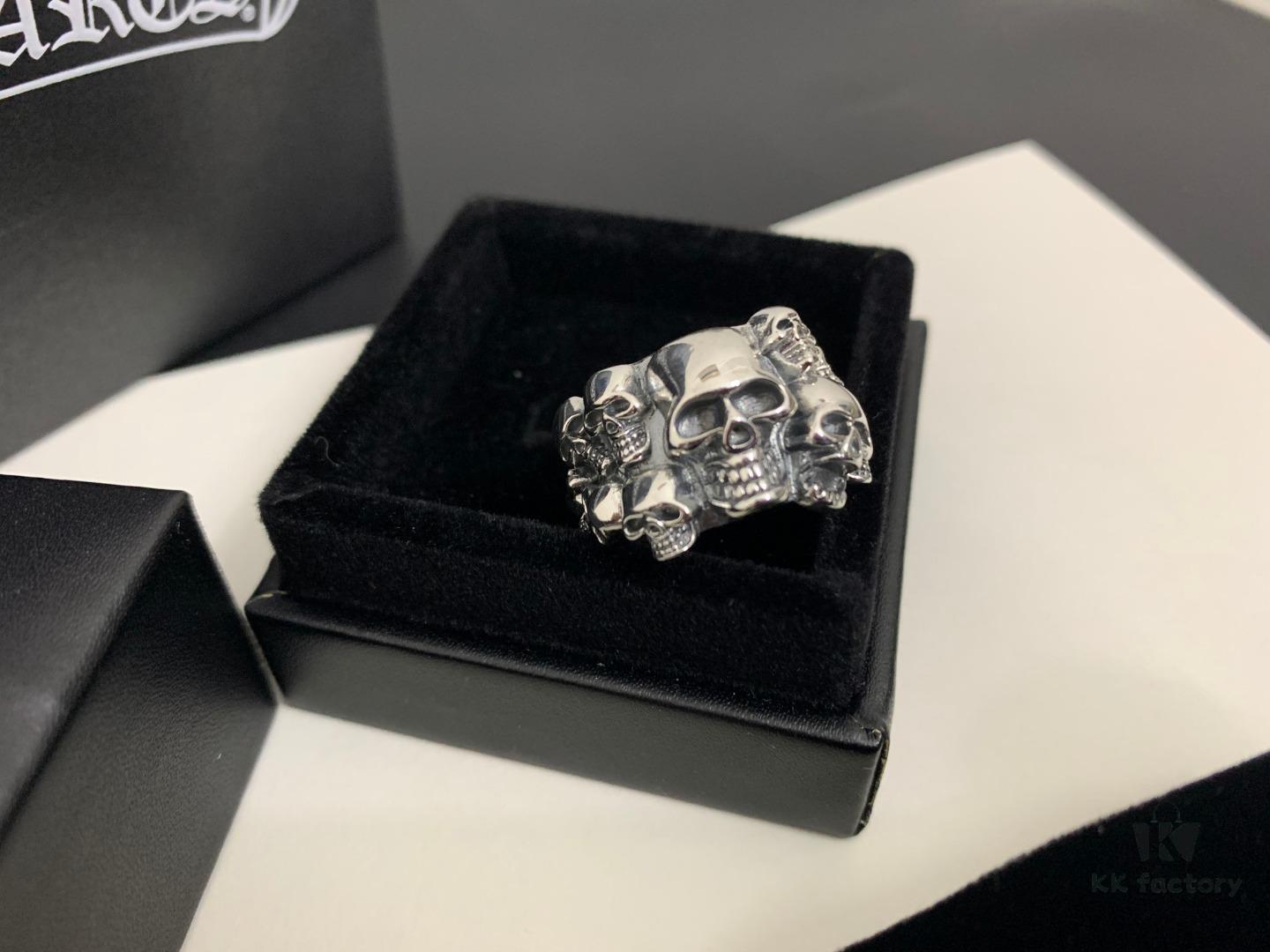 Chrome Hearts Skull Open Ring