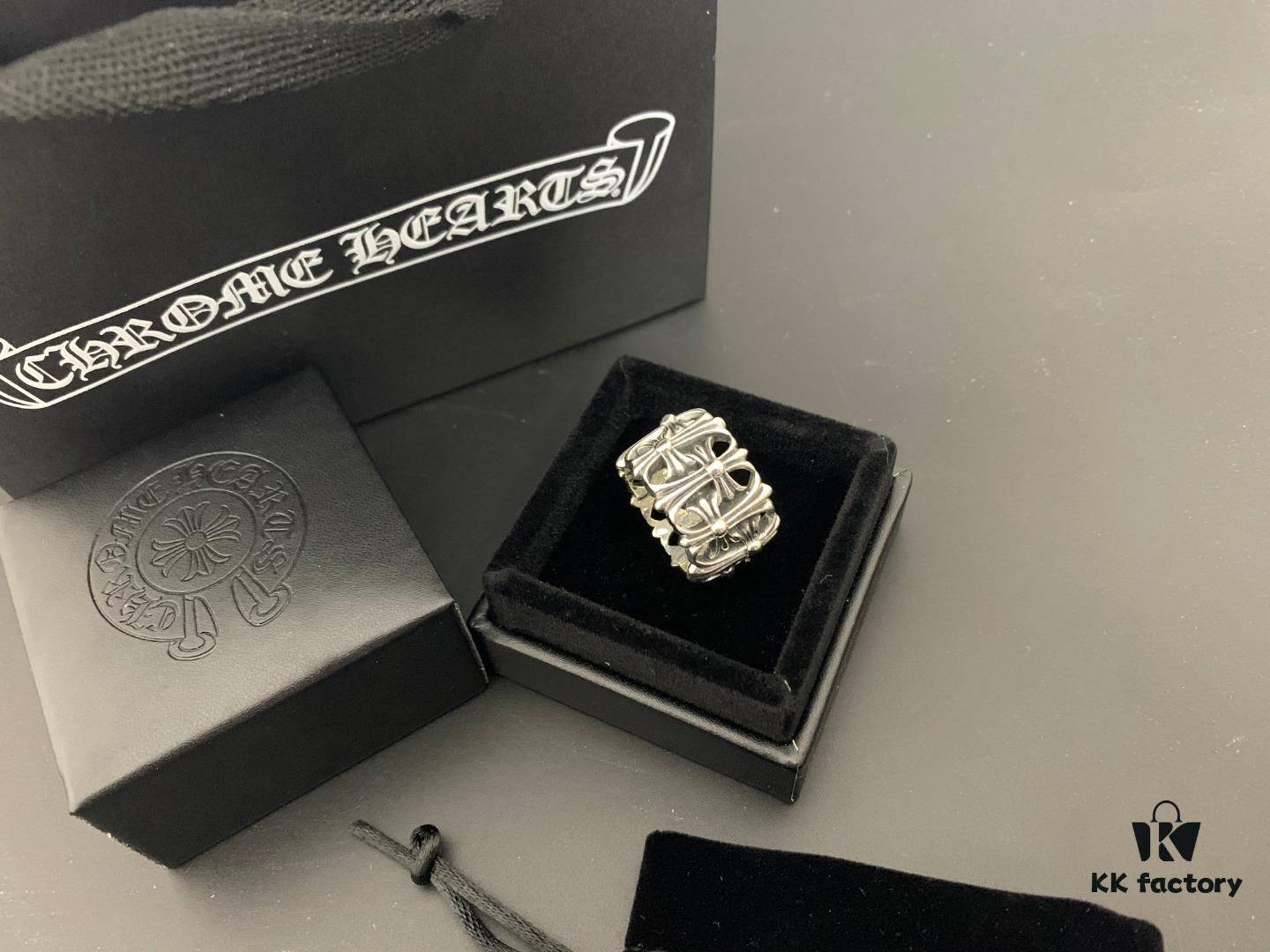 Chrome Hearts Cross Tombstone Ring