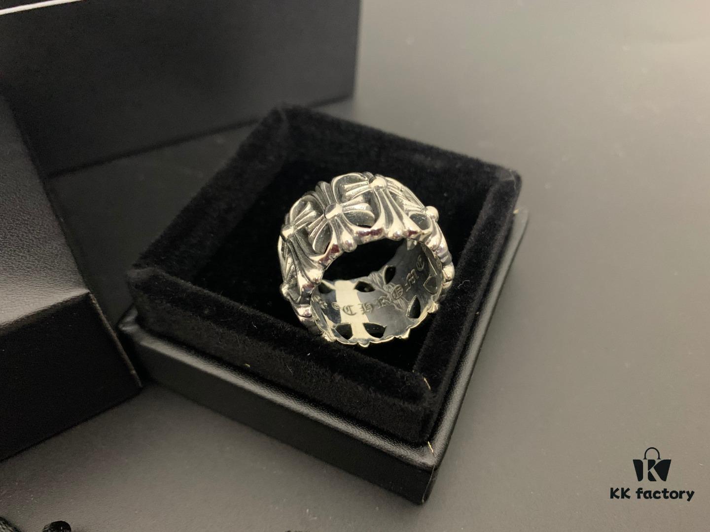 Chrome Hearts Cross Tombstone Ring
