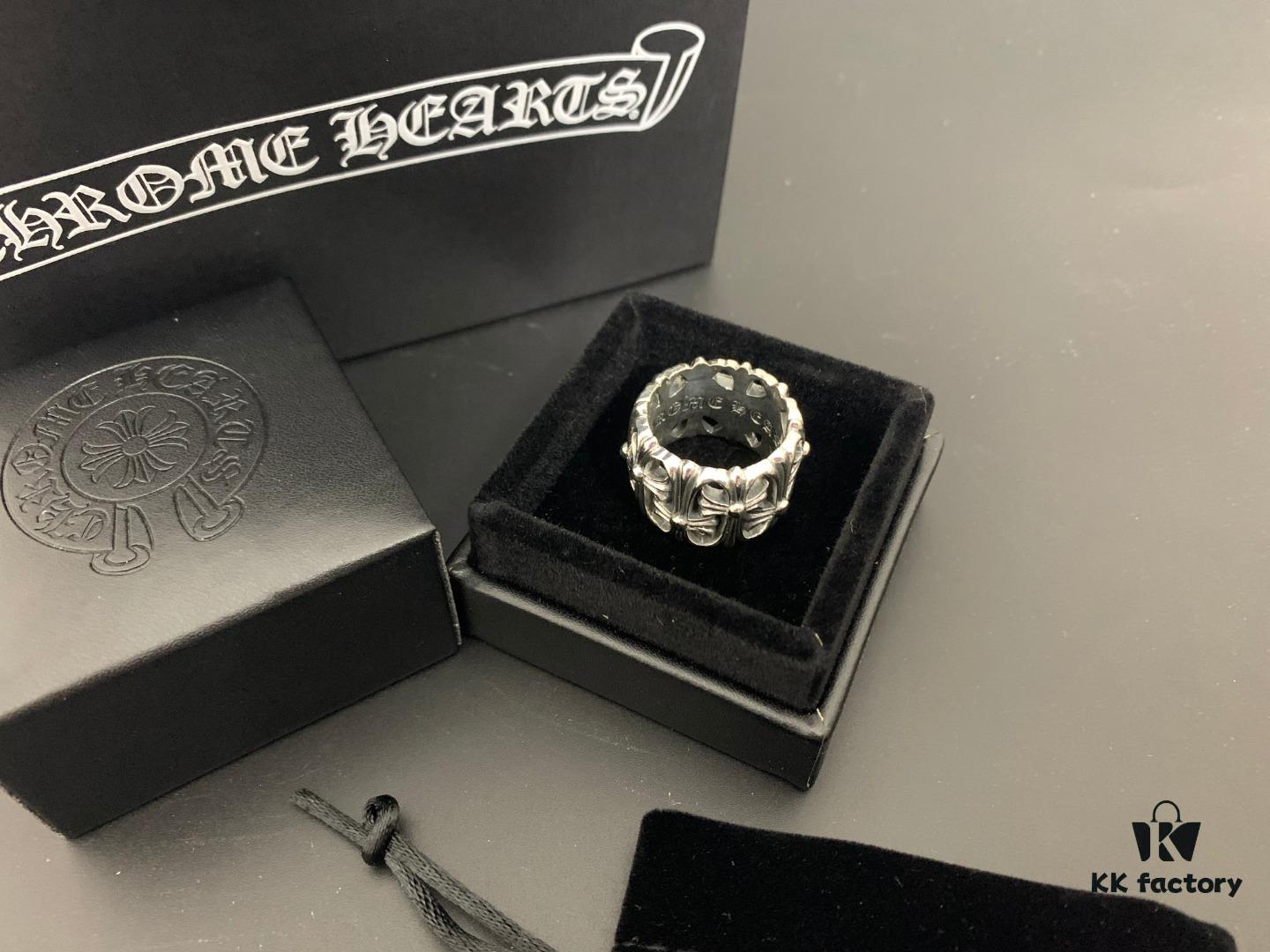 Chrome Hearts Cross Tombstone Ring