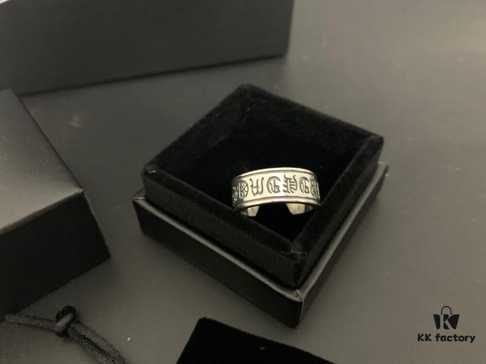 Chrome Hearts Scroll Open Ring