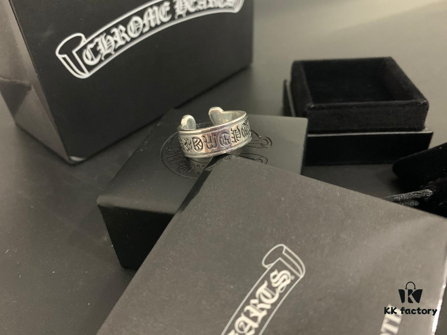 Chrome Hearts Scroll Open Ring