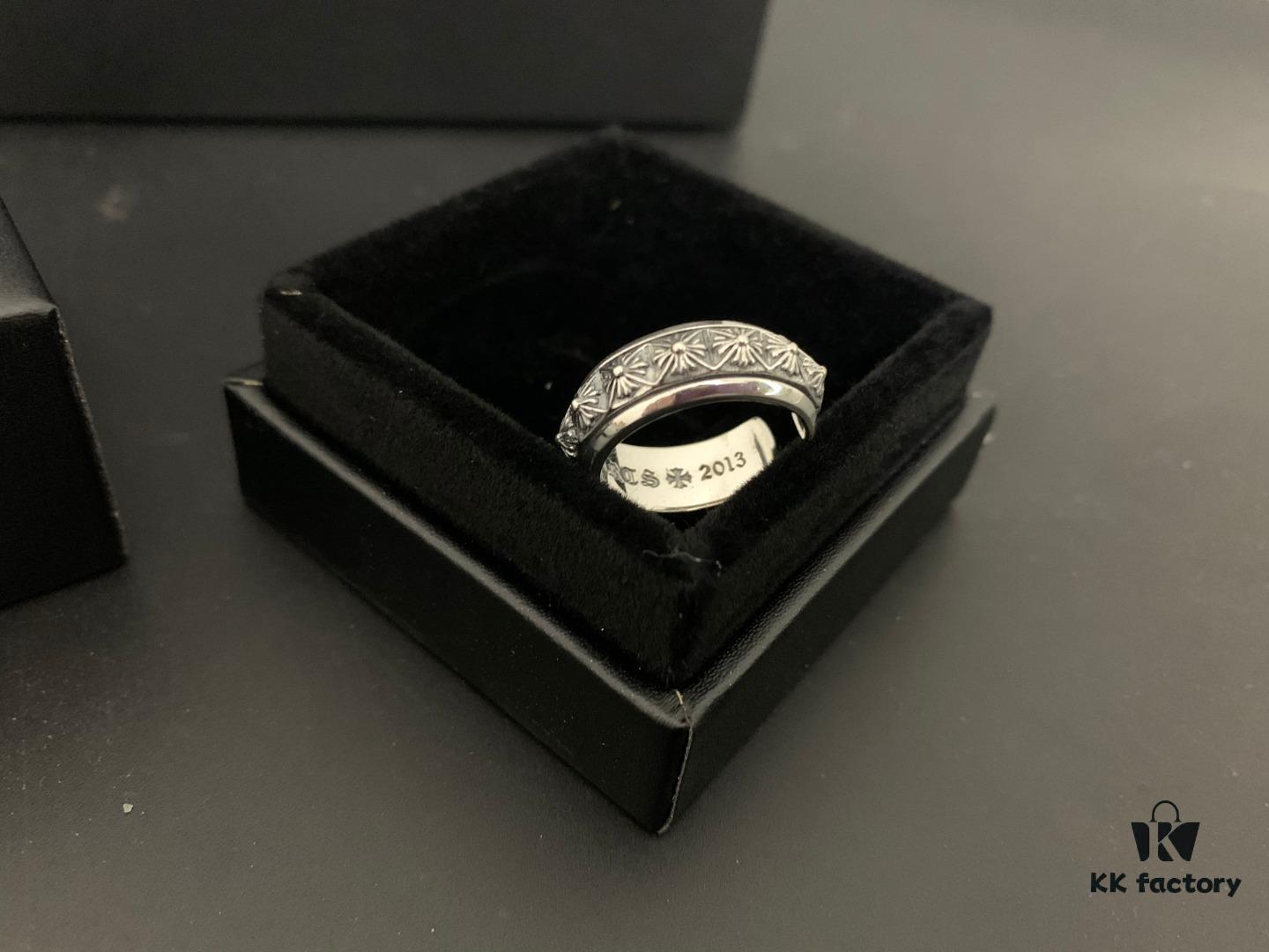 Chrome Hearts New Style Cross Open Ring