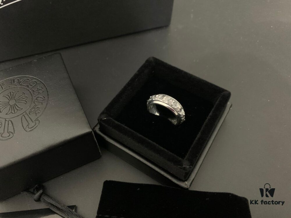 Chrome Hearts New Style Cross Open Ring