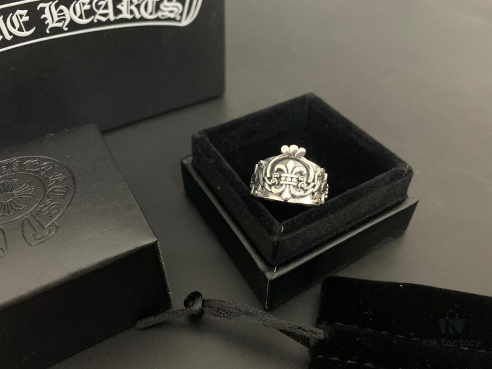 Chrome Hearts Crown Open Ring