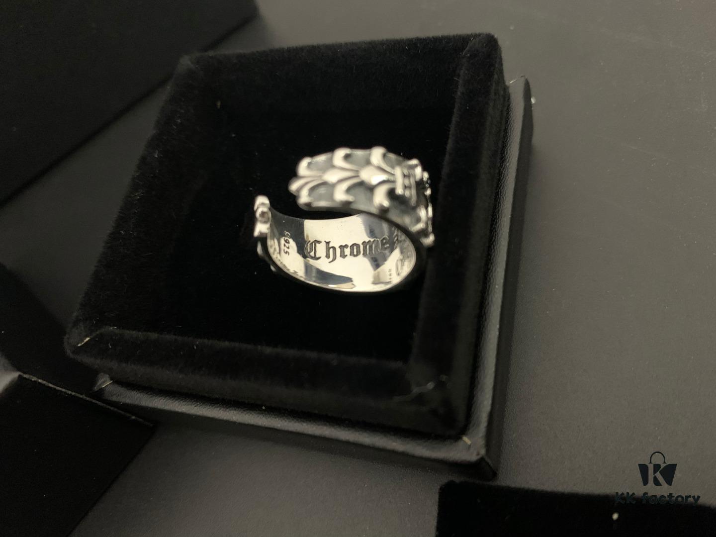 Chrome Hearts Crown Open Ring