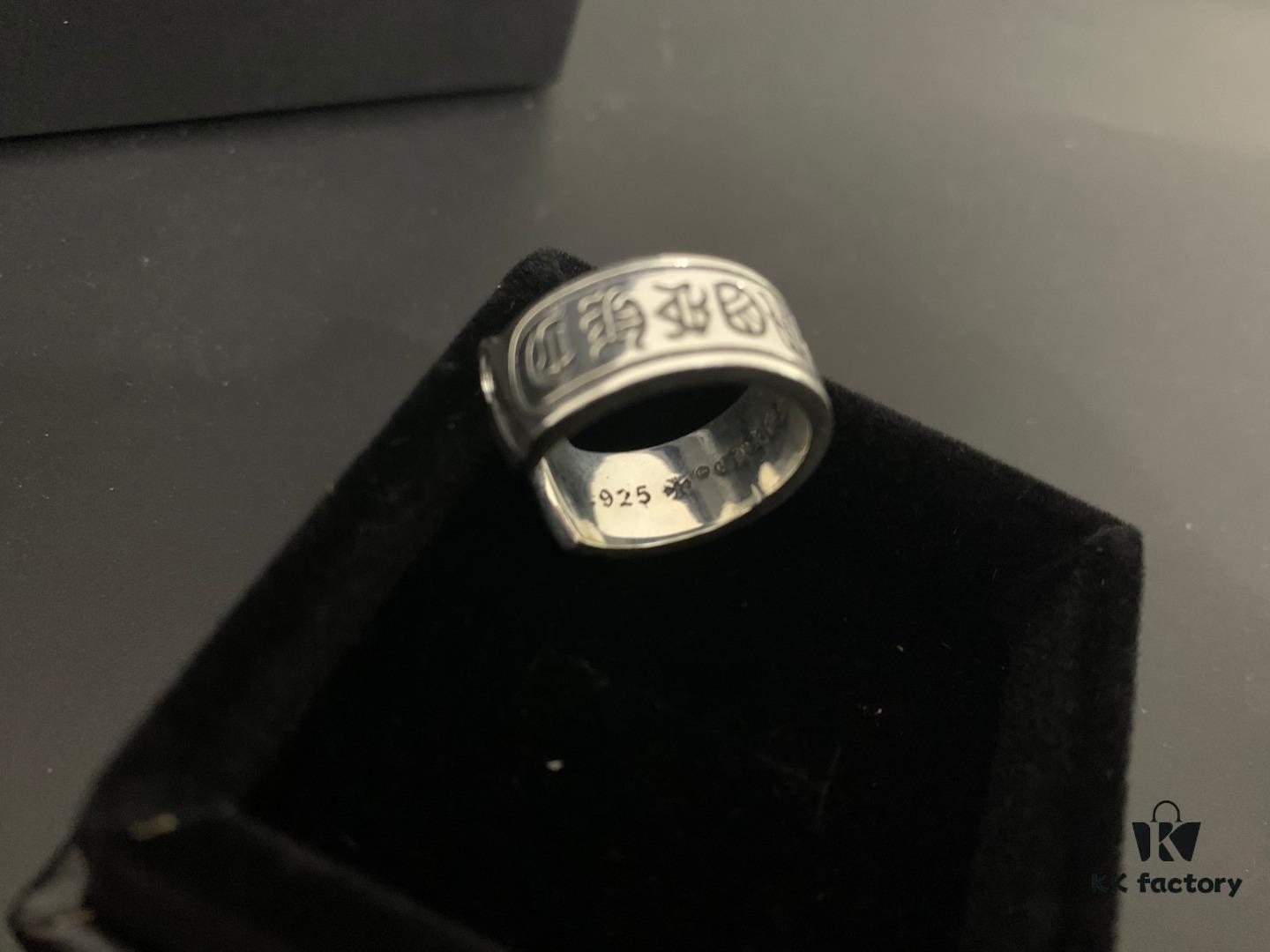 Chrome Hearts Scroll Open Ring