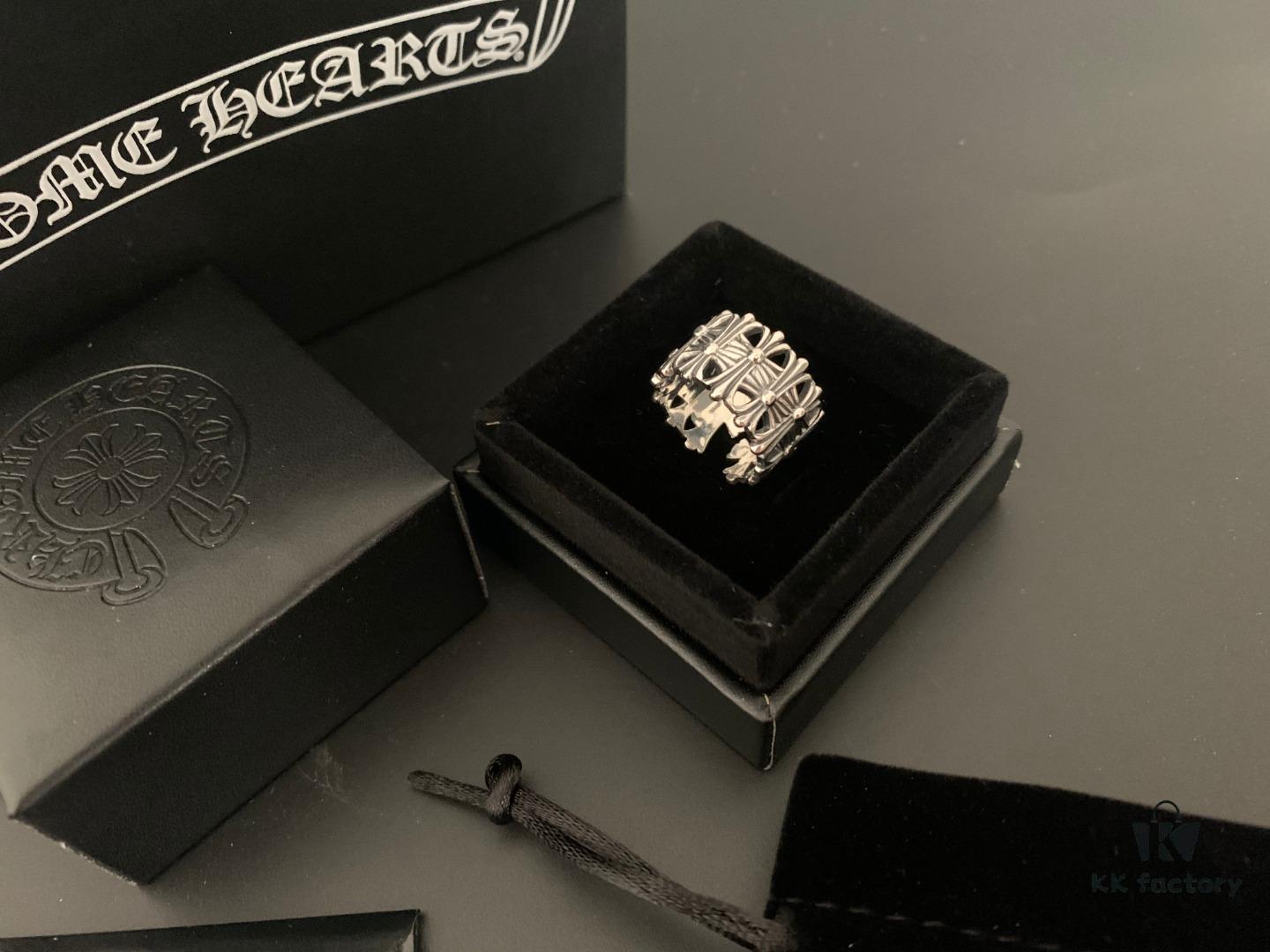 Chrome Hearts Classic Tombstone Open Ring