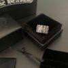 Chrome Hearts Classic Tombstone Open Ring