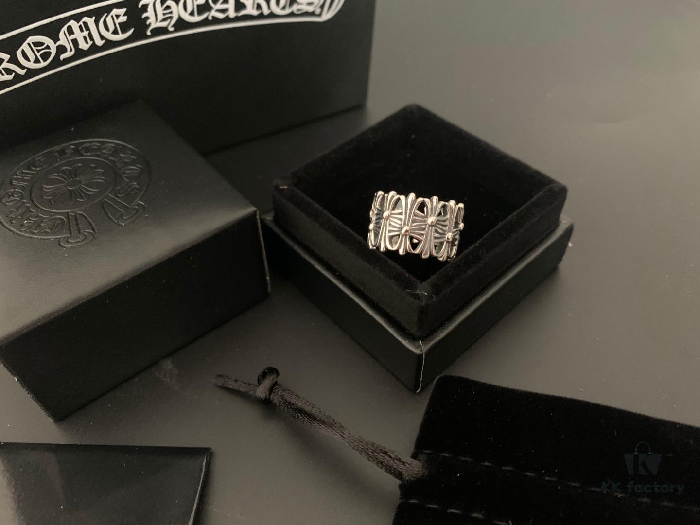 Chrome Hearts Classic Tombstone Open Ring