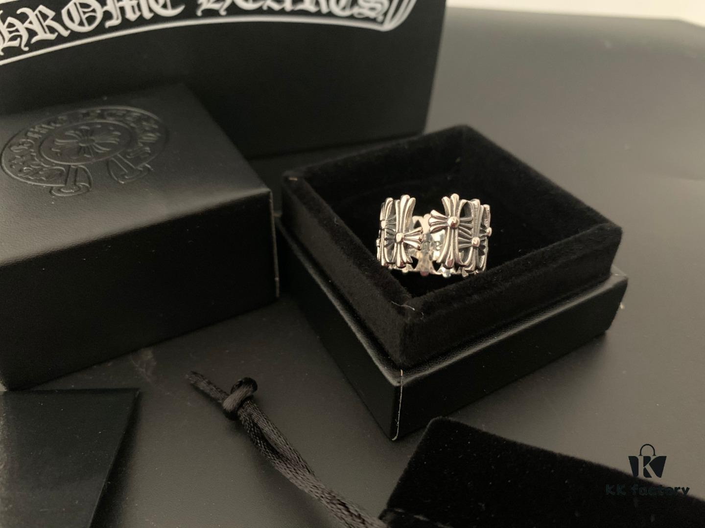 Chrome Hearts Classic Tombstone Open Ring