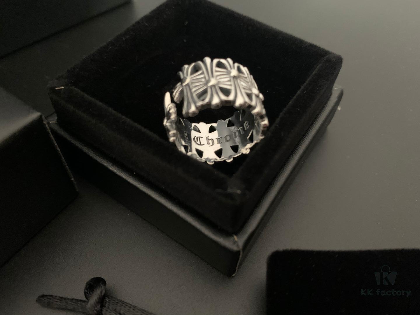 Chrome Hearts Classic Tombstone Open Ring