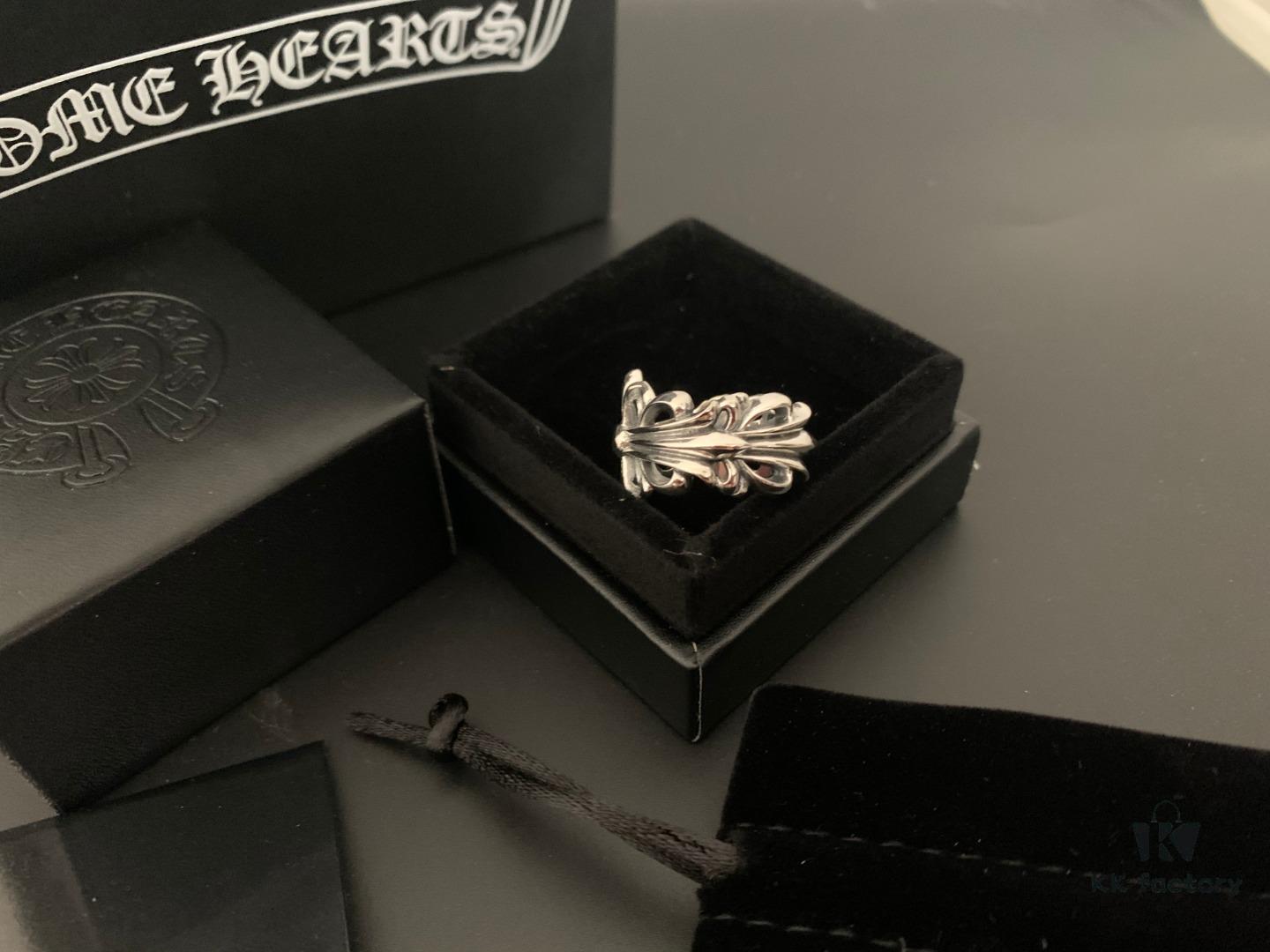 Chrome Hearts Cross Open Ring Large and Small Sizes