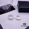 Chrome Hearts CH Forever Ring Classic Eternal Couple Ring Trendy Versatile Band