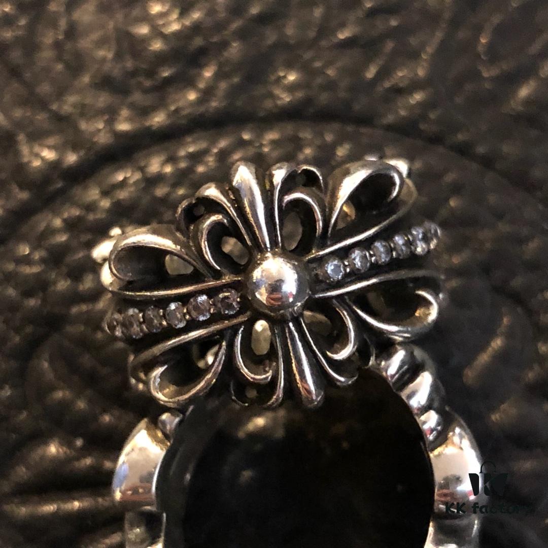 Chrome Hearts Handcrafted Diamond Ring